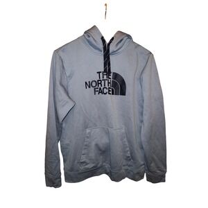 The North Face Mens Gray Hoodie Pullover Long Sleeve Casual Size M